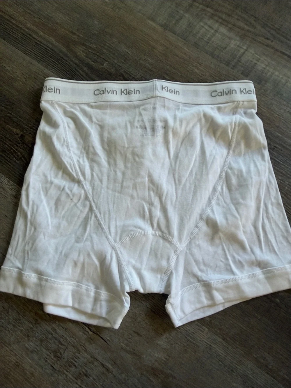 Calvin Klein | White Men's Boxer Briefs with Branded Waistband